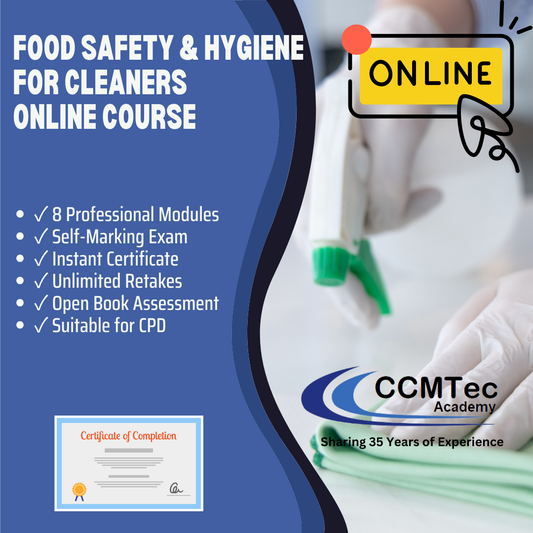 Food Safety & Hygiene for Cleaners Online Course