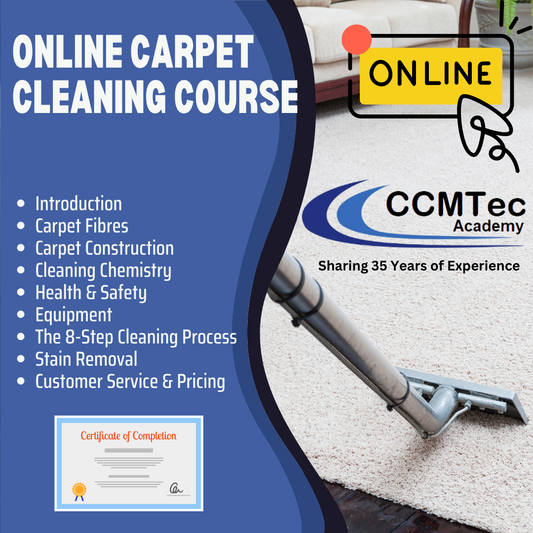 Online UK Carpet Cleaning Training Course