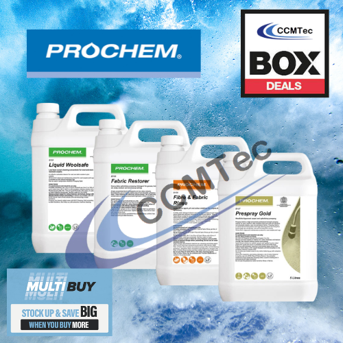 Prochem Carpet Cleaning Chemicals Mixed Box Deal 11