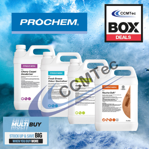 Prochem Carpet Cleaning Chemicals Mixed Box Deal 14