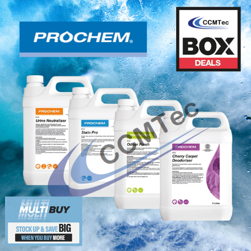 Prochem Carpet Cleaning Chemicals Mixed Box Deal 9