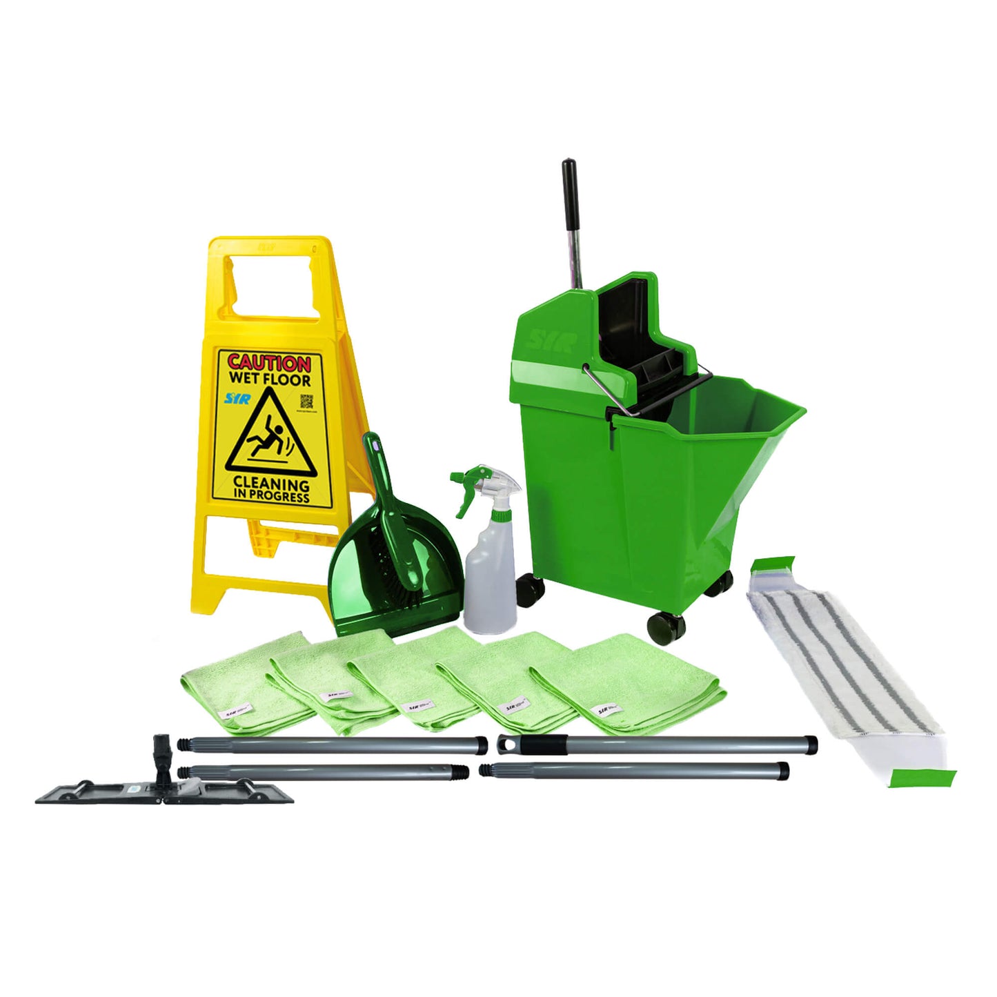 SYR Flat Mopping Starter Kit Green
