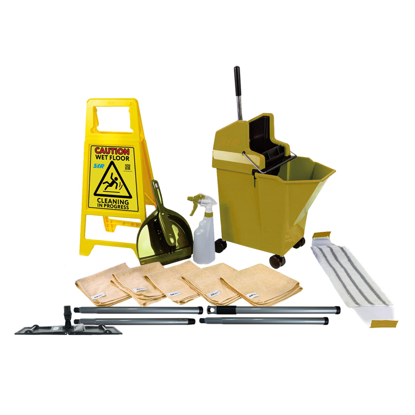SYR Flat Mopping Starter Kit Yellow
