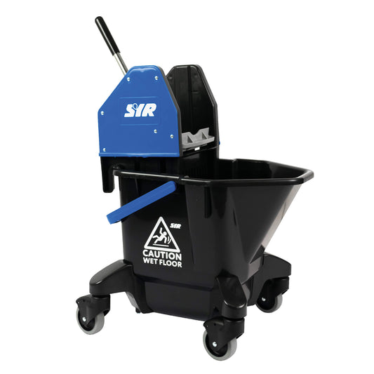 SYR Recycled Plastic Kentucky Mop Bucket & Wringer - TC20-R - Blue