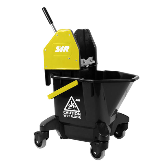 SYR Recycled Plastic Kentucky Mop Bucket & Wringer - TC20-R - Yellow