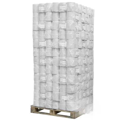 Wholesale Omega White Centrefeed 2ply 500 sheets 100m Pallet Deal (84 Cases of 6 Rolls)