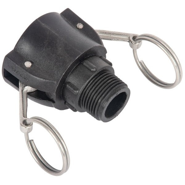 Action Sealtite Snaplock Type B Cam Lever Coupler - Polypropylene – B075-P