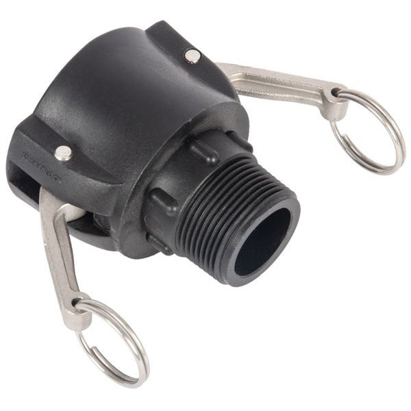 Action Sealtite Snaplock Type B Cam Lever Coupler - Polypropylene – B125-P