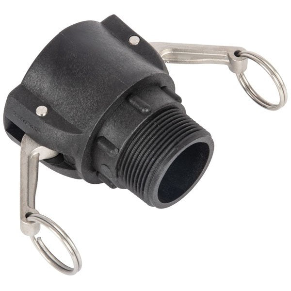 Action Sealtite Snaplock Type B Cam Lever Coupler - Polypropylene – B150-P