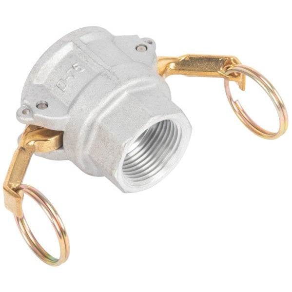 Action Sealtite Snaplock Type D Cam Lever Coupler - Aluminium – D075-A