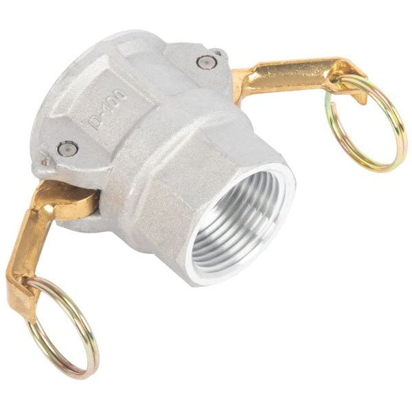 Action Sealtite Snaplock Type D Cam Lever Coupler - Aluminium – D100-A
