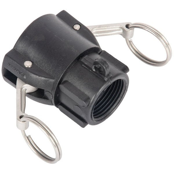 Action Sealtite Snaplock Type D Cam Lever Coupler - Polypropylene – D100-P