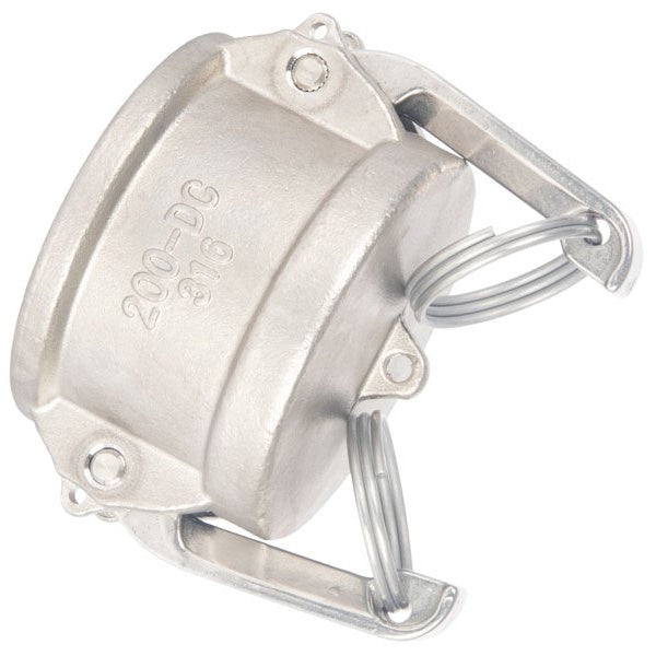 Action Sealtite Snaplock Type DC Cam Lever Cap - AISI316 – DC075-SS