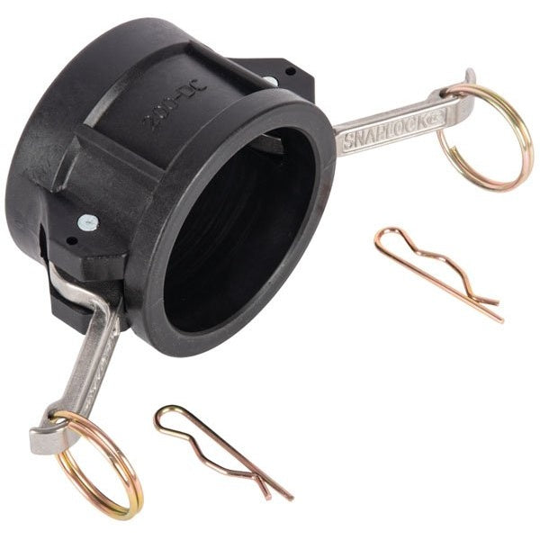 Action Sealtite Snaplock Type DC Cam Lever Cap - Polypropylene – DC200-P