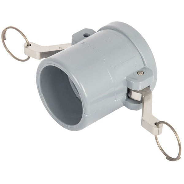 Bee Valve Socket Solvent Weld Cam Lever Coupling - PVC – 9912-300-Y