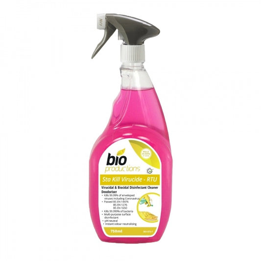 Bio Productions Sta-Kill Virucidal Cleaner and Deodoriser 750ml