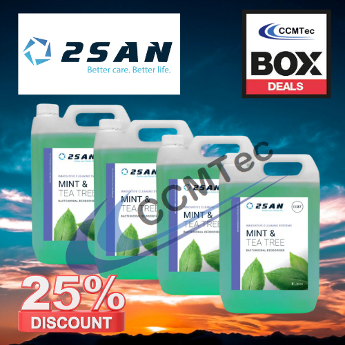 2San Craftex Mint & Tea Tree, 5Ltr - Box of 4