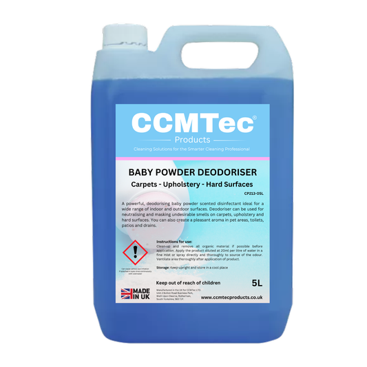 CCMTec Products Baby Powder Deodoriser 5L