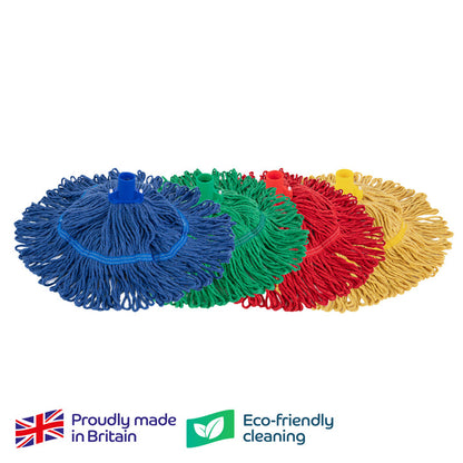 Coloured Hygiemix T1D Socket Mop 200 (Pack of 10)