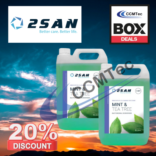 2San Craftex Mint & Tea Tree, 5Ltr - Box of 2