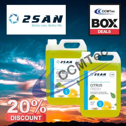 2San Craftex Citrus Fresh, 5Ltr - Box of 2