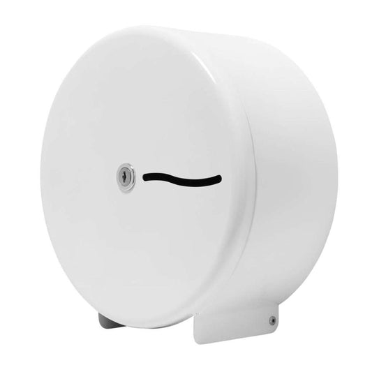 Endurance 10-inch Mini Jumbo Toilet Roll Dispenser – White