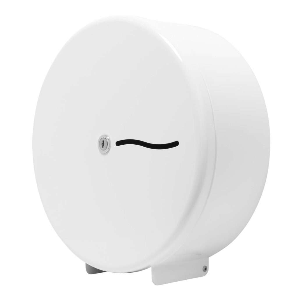 Endurance 12-inch Jumbo Toilet Roll Dispenser – White