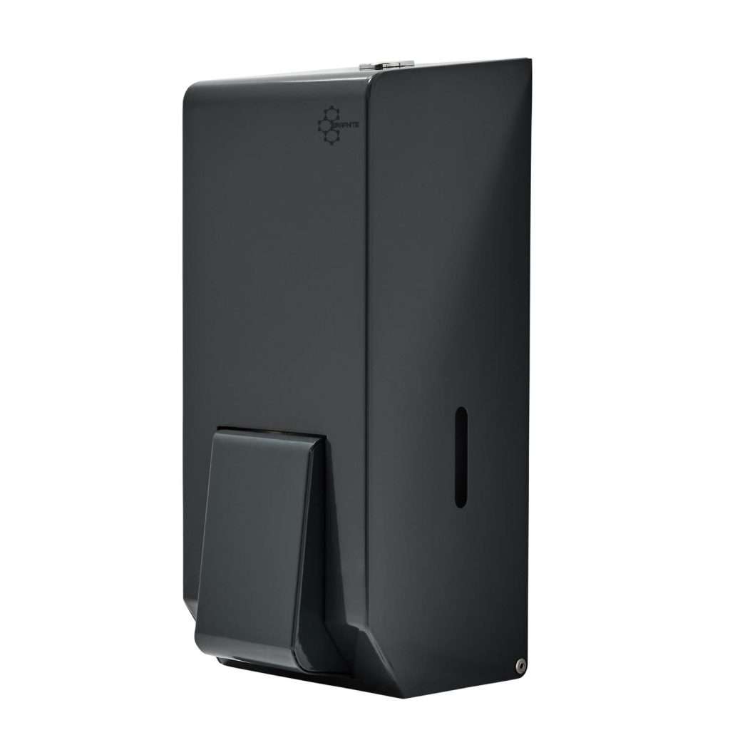 Graphite 1L Liquid Soap Dispenser – Grey