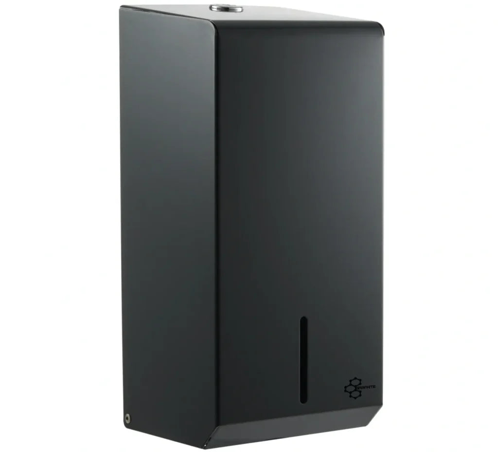 Graphite Multiflat Toilet Tissue Dispenser – Grey