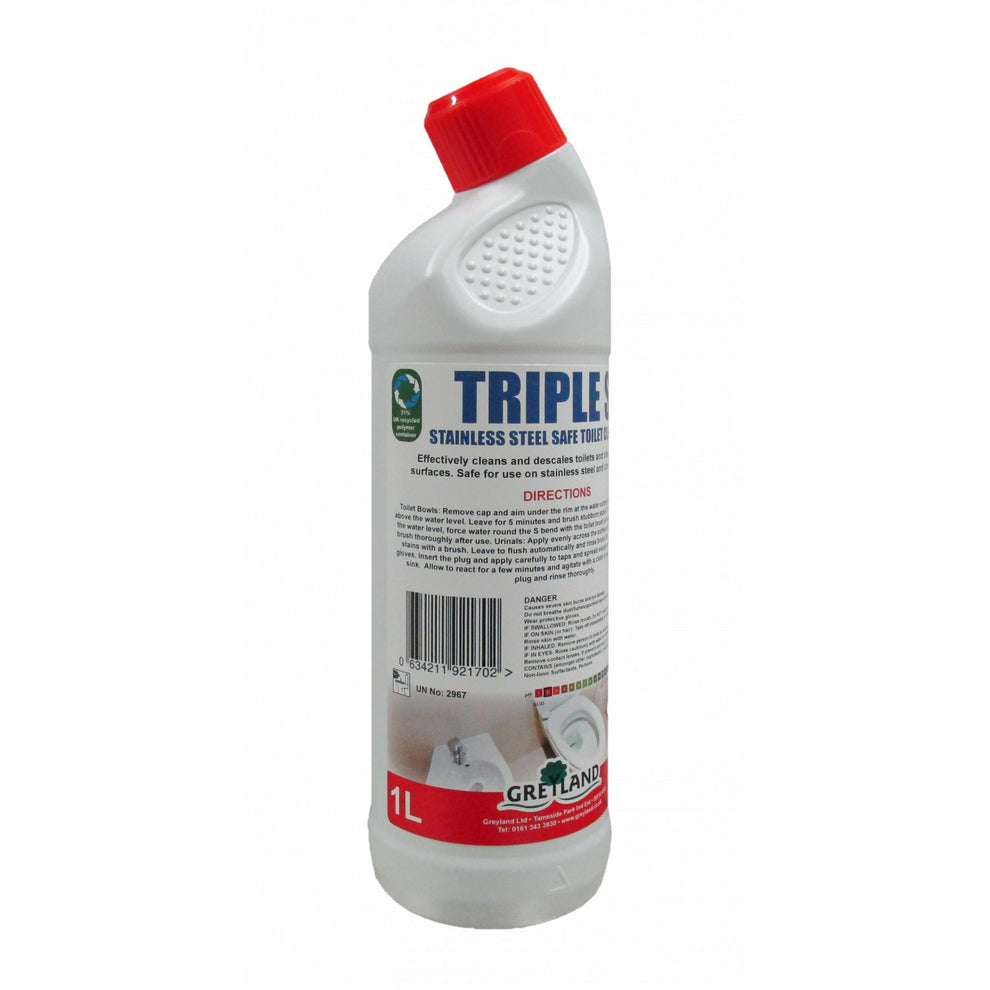 Greyland Triple S Toilet Cleaner 1L – CCMTec Cleaning & Janitorial Supplies