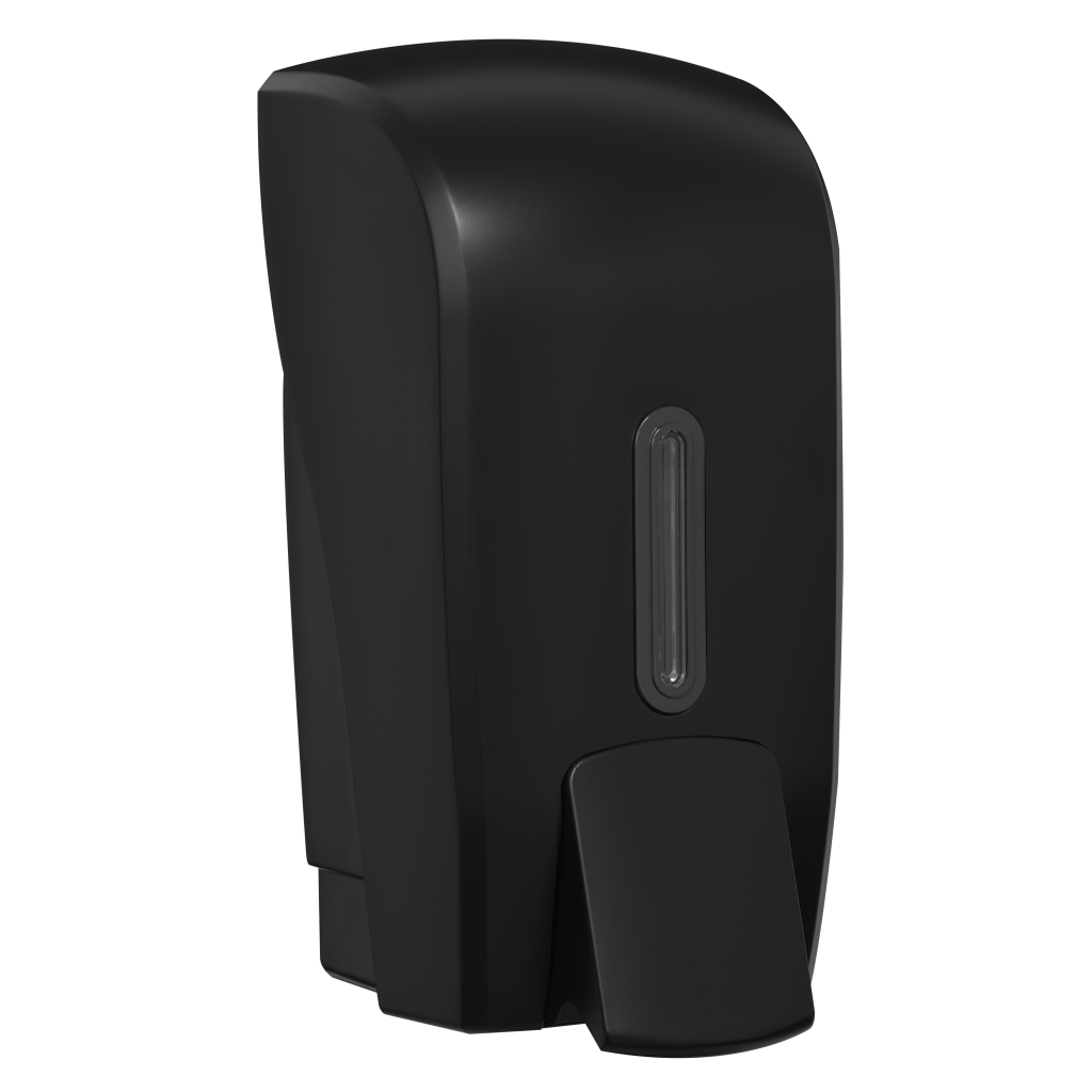 HALO 1L Foam Soap Dispenser – Black with Graphite Ring