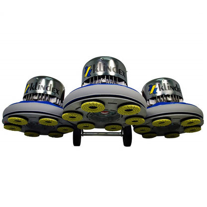 Klindex Triple K 3-Head Single Brush Diamond Grinding and Polishing Floor Machine