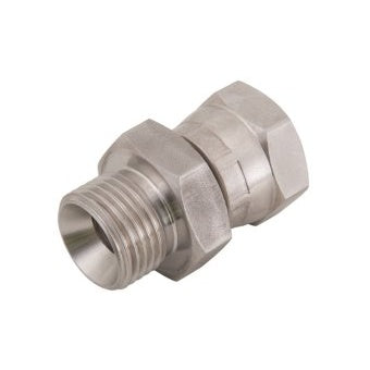 Male x Female Swivel Adaptor - AISI 316 – 501-4082
