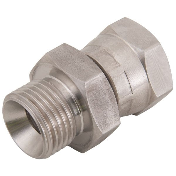 Male x Female Swivel Adaptor - AISI 316 – 501-4086
