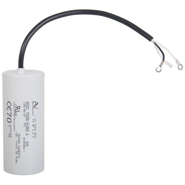 Melegari Capacitor - 50uF - 420V – 604-1035