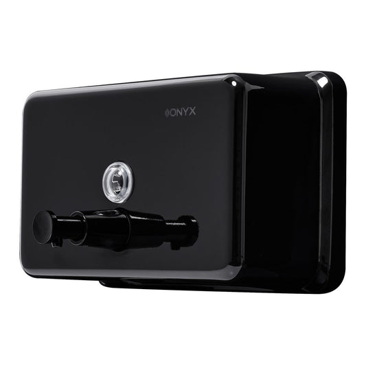 Onyx 1.2L Horizontal Soap Dispenser – Black