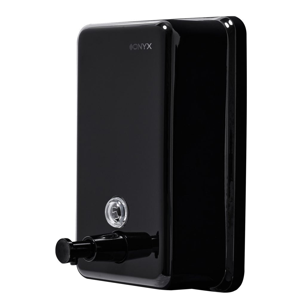 Onyx 1.2L Vertical Soap Dispenser – Black
