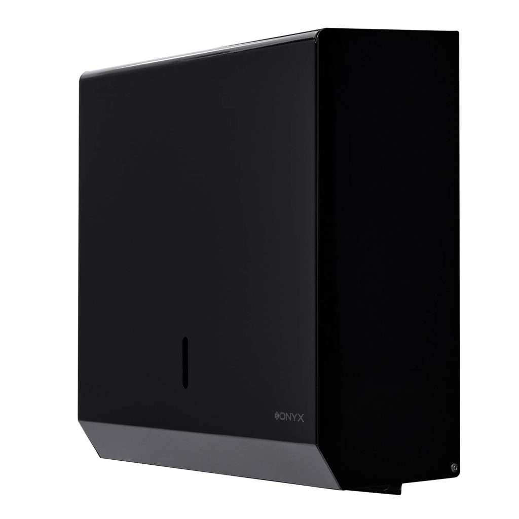 Onyx Hand Towel Dispenser – Black