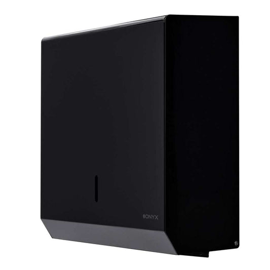 Onyx Hand Towel Dispenser – Black