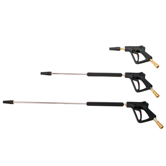 Pressure washing gun