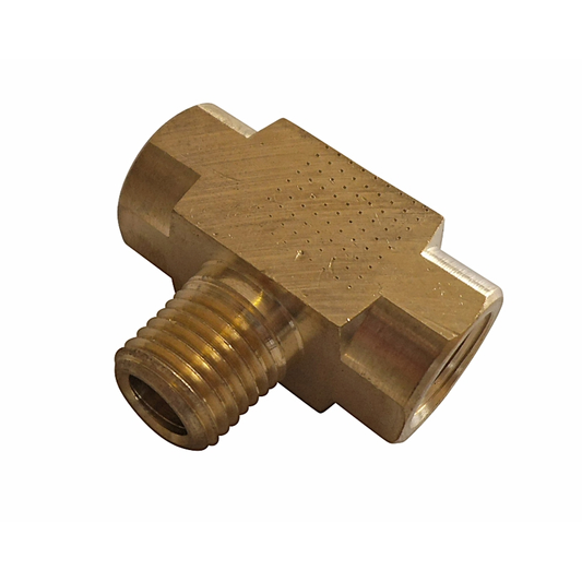 Tee 1/4 brass