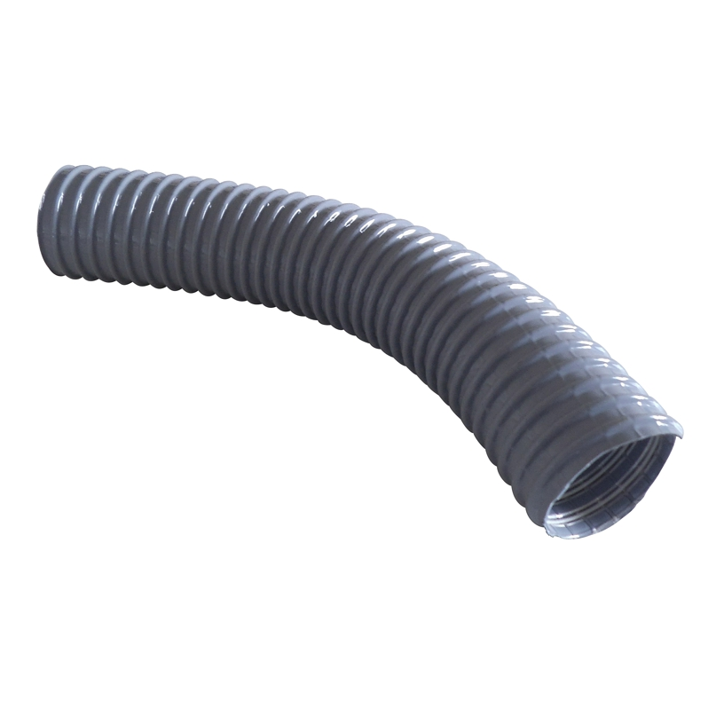 2 inch wire hose, grey (per ft)