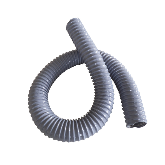 1 1/2 inch Wire Supported Grey, Supervacuflex 3 ft length