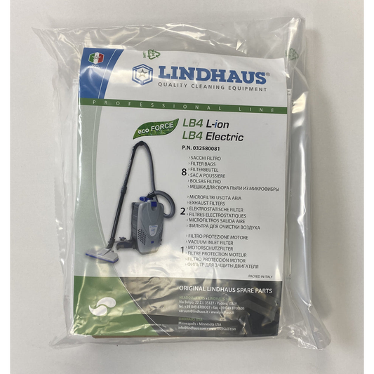 Prochem LB4 Pack of 8 micro-fibre bags & micro-filters