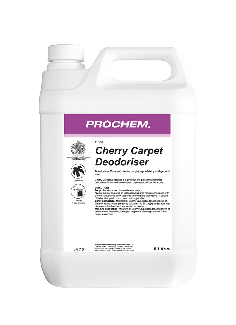 Prochem cherry deodoriser five litre