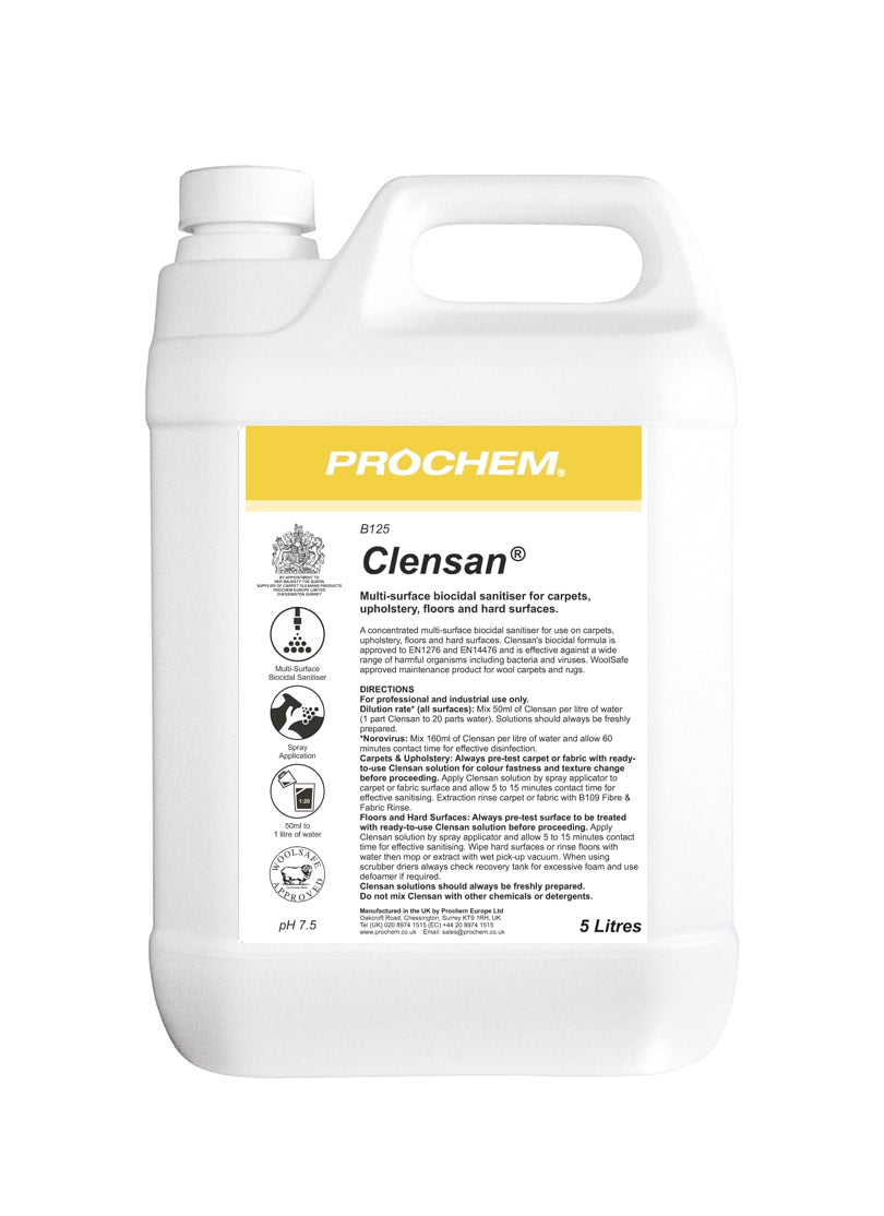 Prochem clensan five litre
