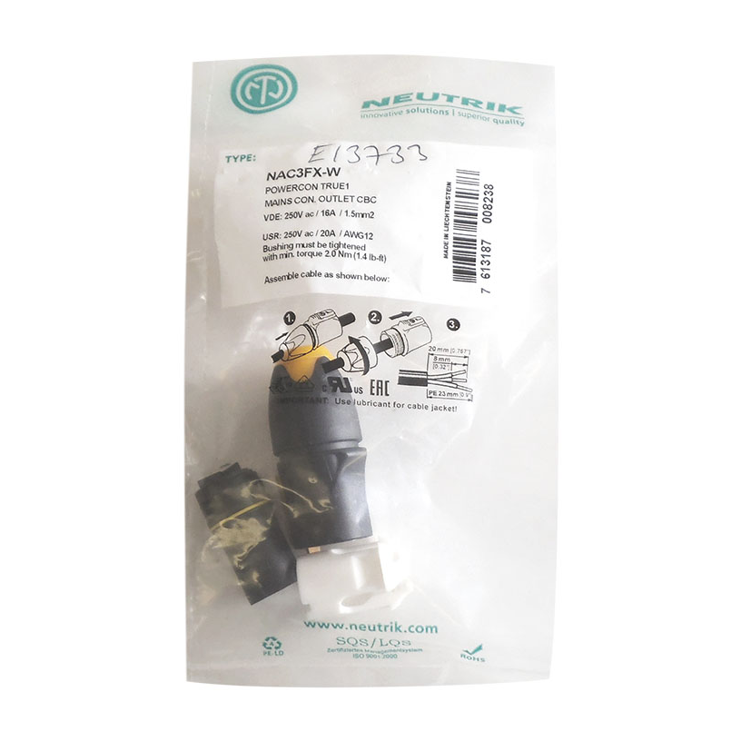 Connector, female 3-circ Endeavor plug