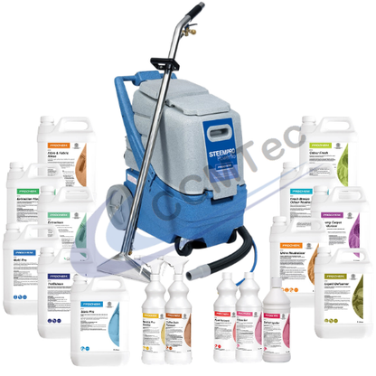 Prochem Steempro Powerflo Carpet & Upholstery Cleaning Machine + Over £1,000 FREE Chemical Starter Kit