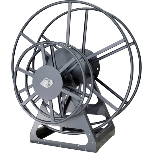 High profile dual hose reel
