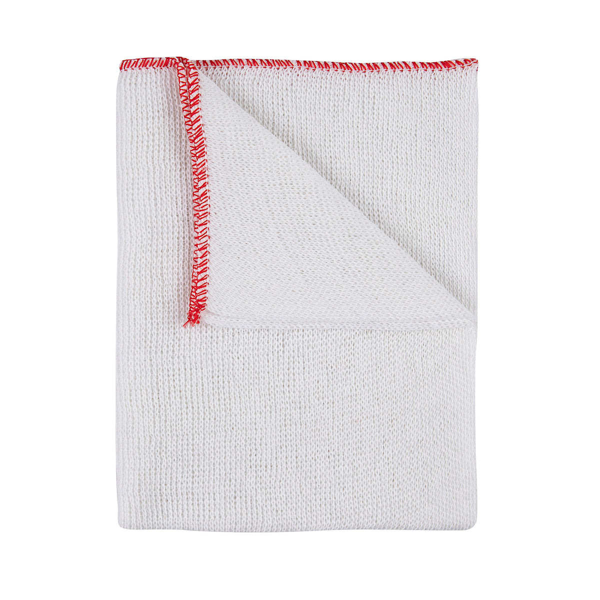 Robert Scott Dishcloth Bleached Lightweight 40x28cm – Box of 500 – Red